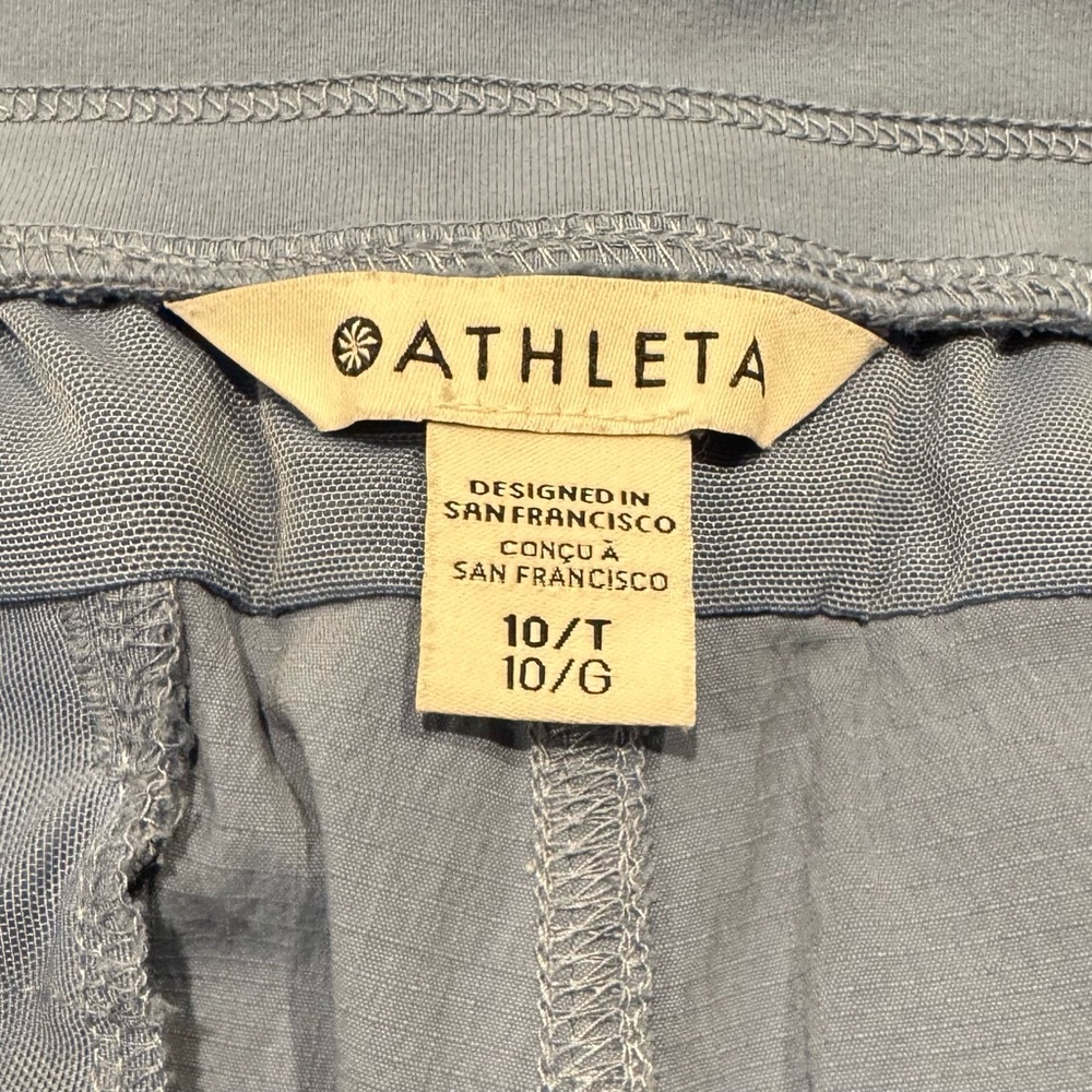 Athleta Trekkie North Light Blue Jogger Pants - Picture 9 of 11